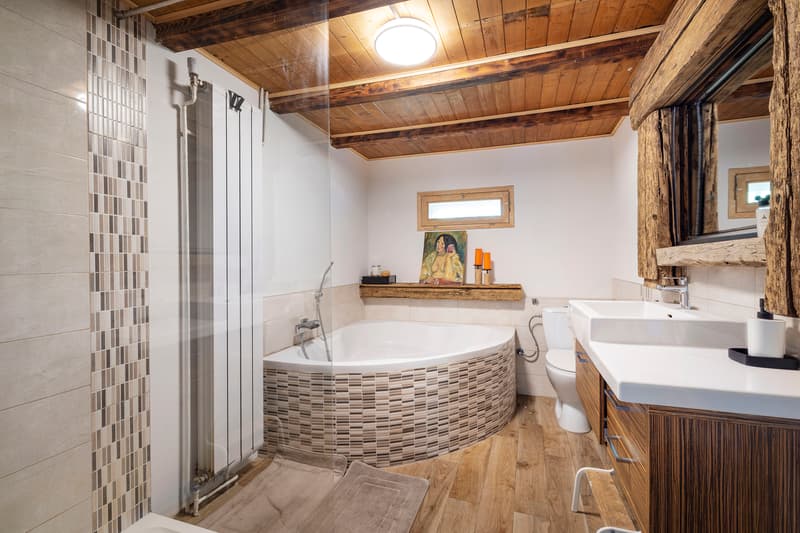 Magnifique chalet Ormonan rénové situé dans un cadre rural (7)