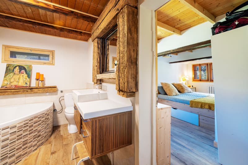 Magnifique chalet Ormonan rénové situé dans un cadre rural (6)