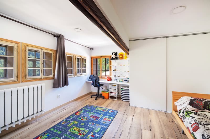Magnifique chalet Ormonan rénové situé dans un cadre rural (8)