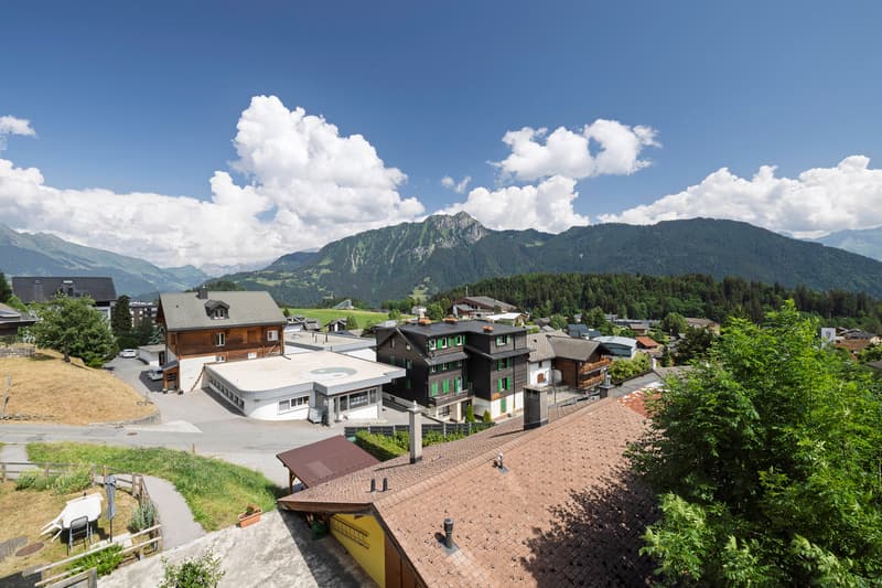 Charmant appartement style chalet avec cheminée au centre du village ! (3)