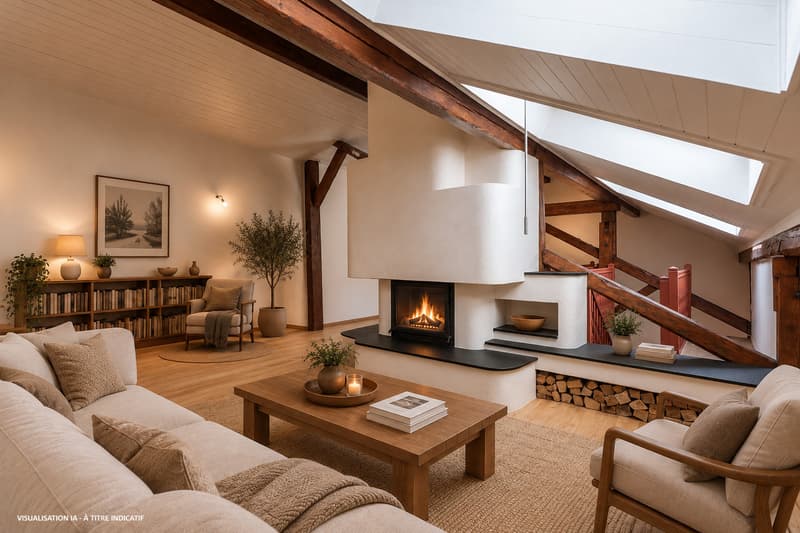 Maison de village rénovée | Volumes, charme et authenticité (1)
