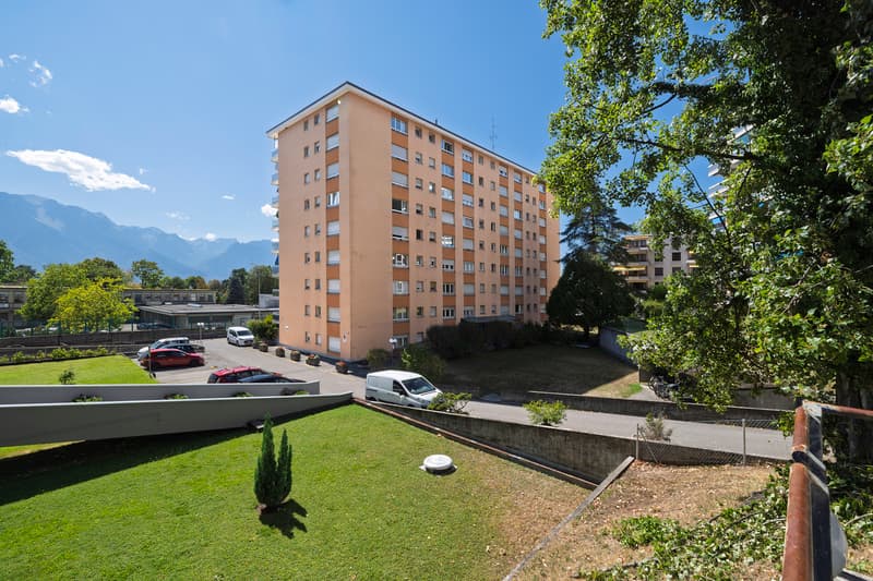 Charmant studio avec balcon et vue lac sans vis-à-vis (13)
