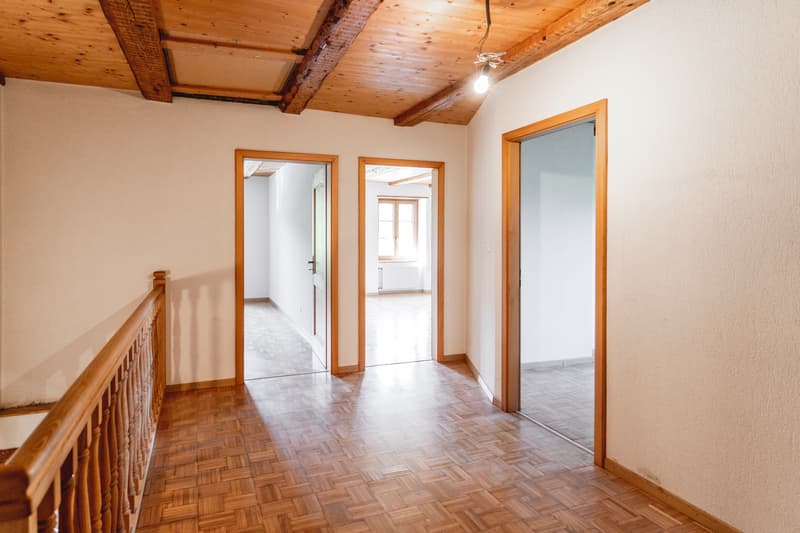Corps de ferme avec habitation, écurie, stabulation (6)