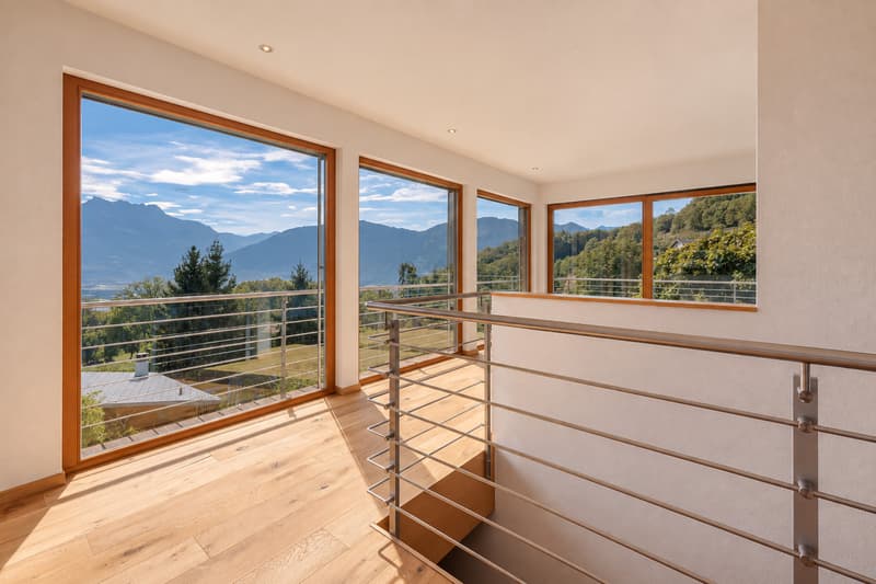 Villa individuelle avec vue panoramique sur les Dents du Midi (7)