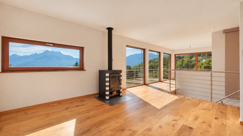 Villa individuelle avec vue panoramique sur les Dents du Midi (5)