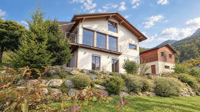 Villa individuelle avec vue panoramique sur les Dents du Midi (3)