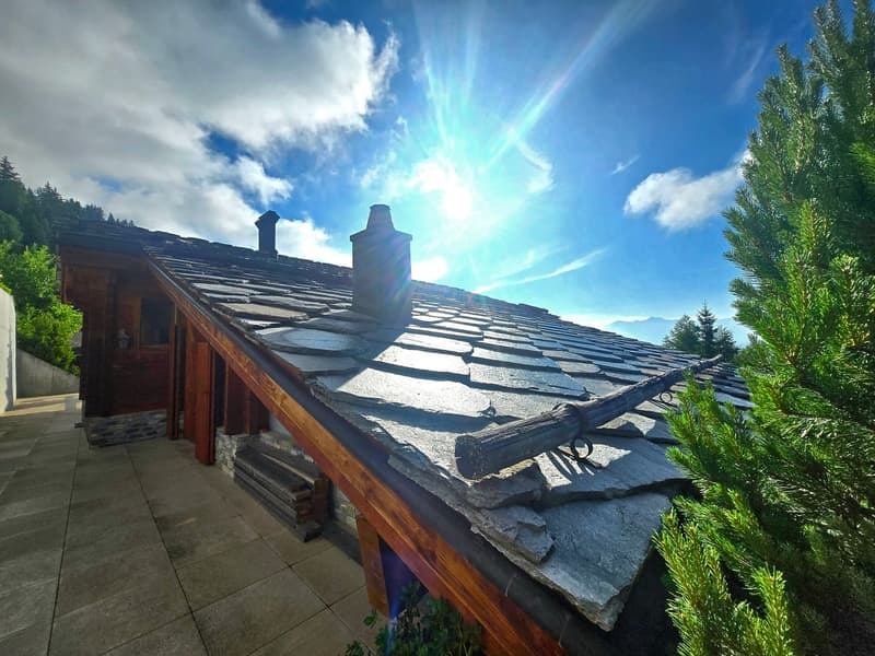 MAGNIFIQUE CHALET 10 PIECES A ANZERE - VUE IMPRENABLE & SOLEIL TOP (8)