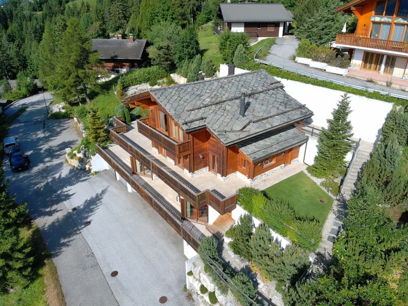 MAGNIFIQUE CHALET 10 PIECES A ANZERE - VUE IMPRENABLE & SOLEIL TOP (3)