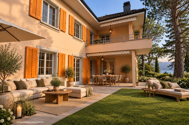 Spacieuse villa bénéficiant d'une vue imprenable sur le lac (2)