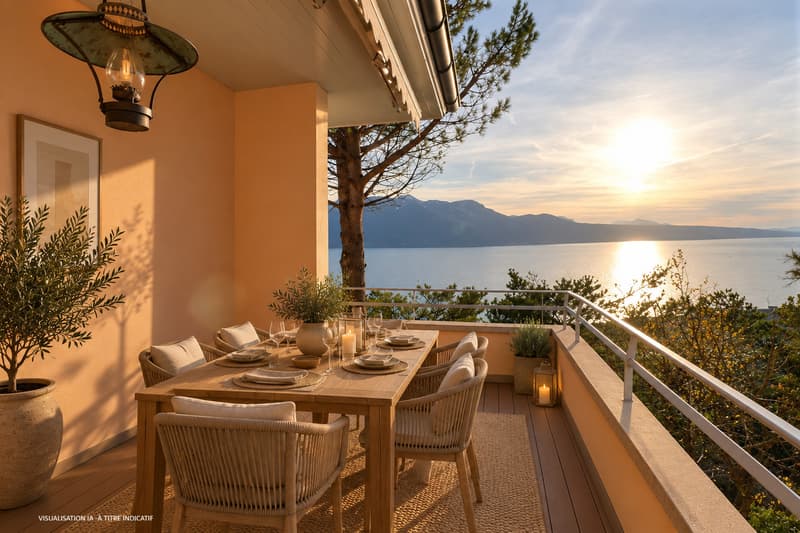 Spacieuse villa bénéficiant d'une vue imprenable sur le lac (5)