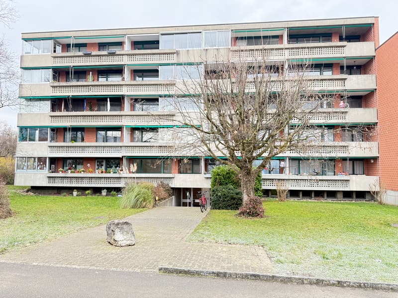 Nahe Zentrum Aesch: Helle Wohnung mit Balkon und Einstellplatz (1)