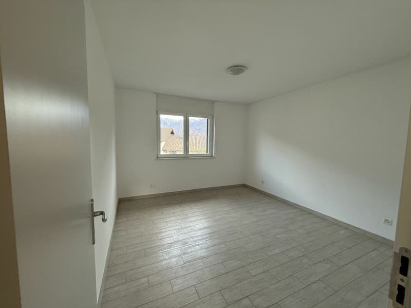 Spaziosa casa bifamiliare con giardino soleggiato - Gorduno (10)