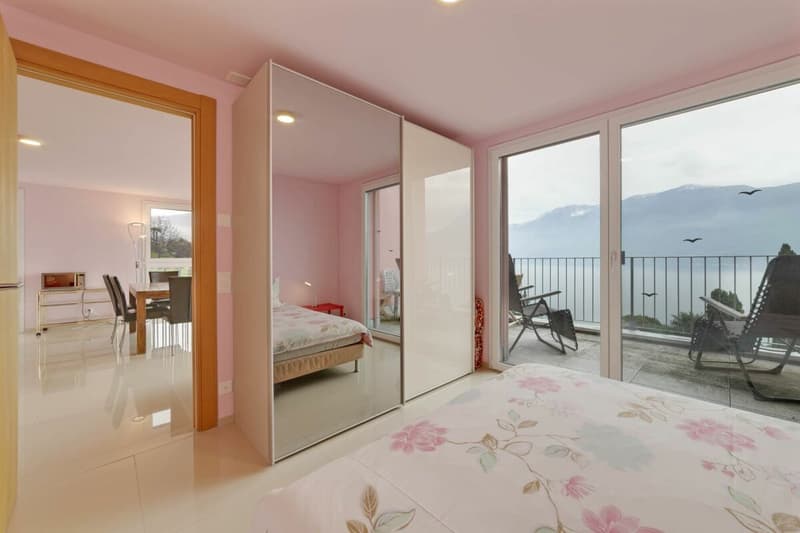 Exklusive Liegenschaft mit 8 Einheiten und atemberaubendem Blick auf den Lago Maggiore - Brissago (11)