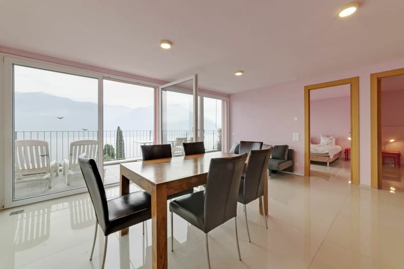 Exklusive Liegenschaft mit 8 Einheiten und atemberaubendem Blick auf den Lago Maggiore - Brissago (9)
