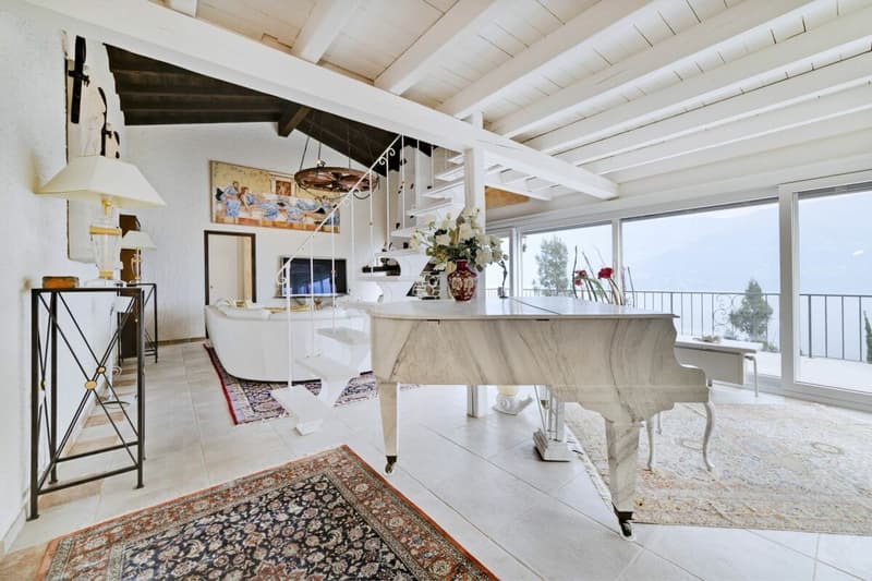 Mediterrane Villa mit Infinity-Pool und Panoramaseeblick auf den Lago Maggiore - Brissago (14)
