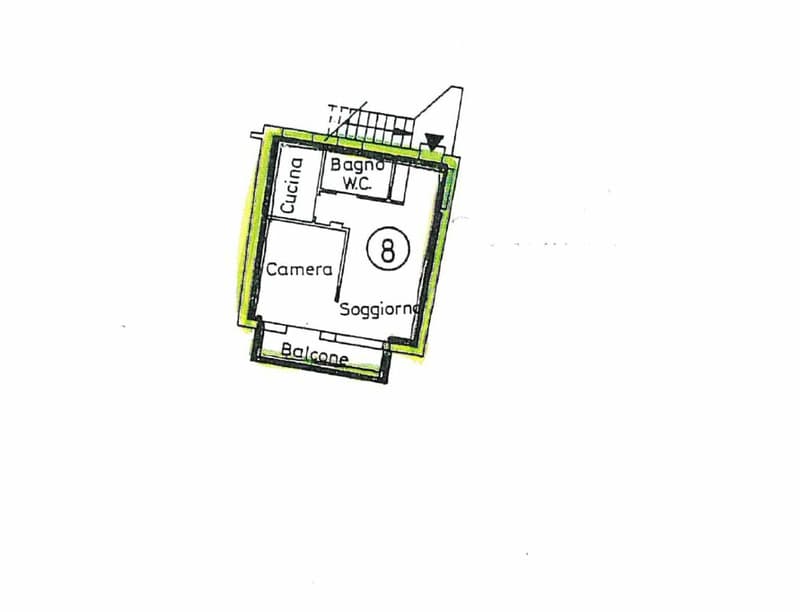 Losone - Haus im Dorfkern (Nucleo) mit zwei 2-Zimmer-Wohnungen (7)