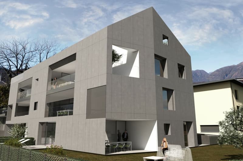 Elegante 3.5-Zimmer-Wohnung in exklusivem Projekt - nur 8 Einheiten in Losone (4)