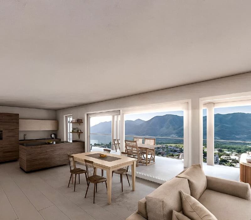 Exklusive 3.5-Zimmer-Wohnung mit Terrasse, Garten und Seesicht (1)