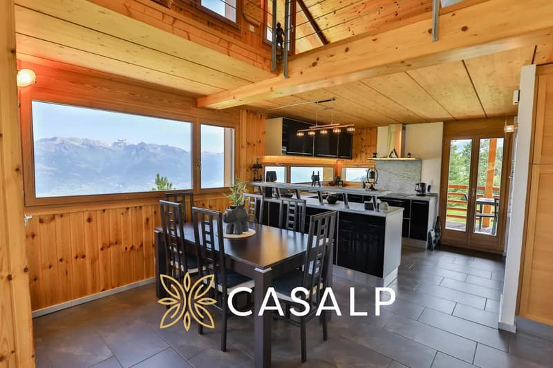 Chalet idyllique avec vue exceptionnelle (4)