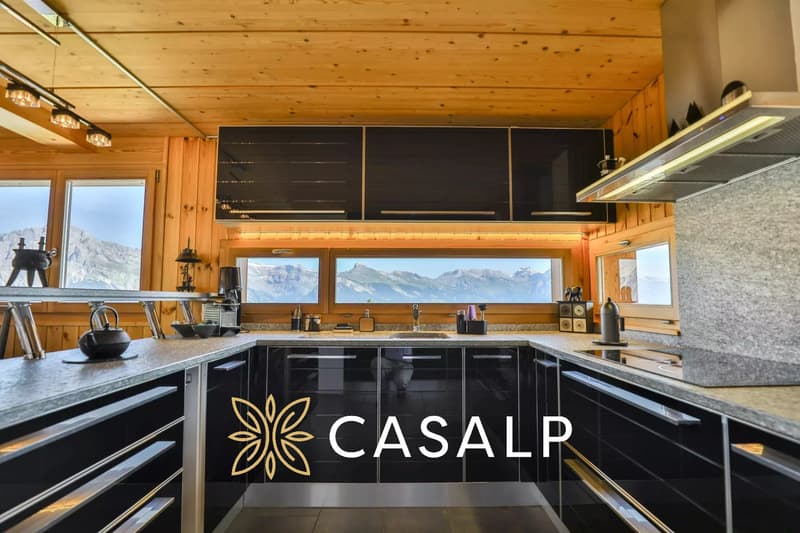 Chalet idyllique avec vue exceptionnelle (6)