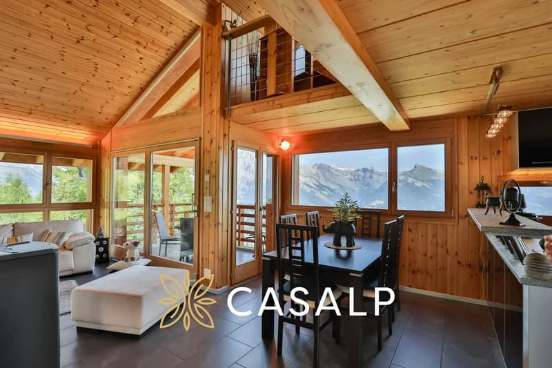 Chalet idyllique avec vue exceptionnelle (3)