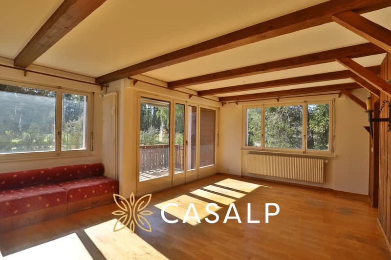 Appartement de 3.5 pièces lumineux à Crans proche du golf (1)