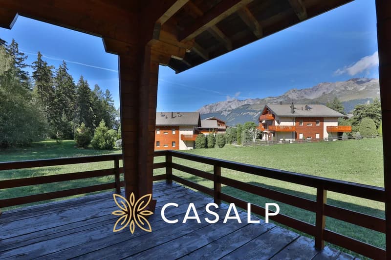 Chalet authentique à proximité du golf de Crans (9)