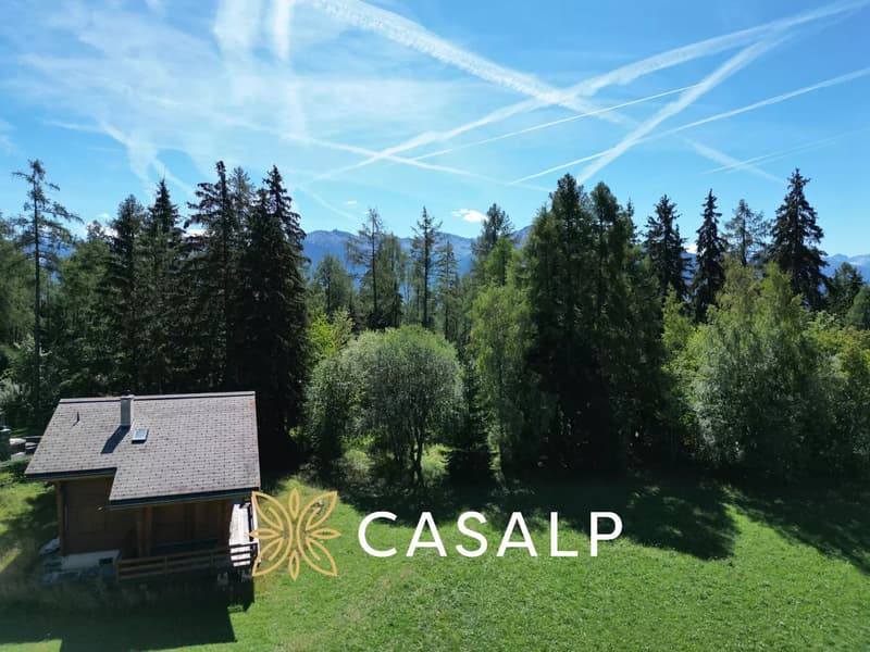 Chalet authentique à proximité du golf de Crans (2)