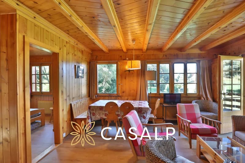 Chalet authentique à proximité du golf de Crans (1)