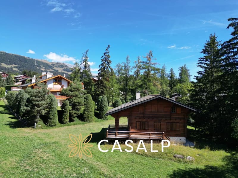 Chalet authentique à proximité du golf de Crans (7)