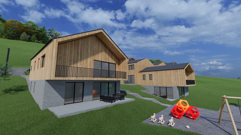 Magnifique Chalet-Villa mitoyen 4,5 pces à Vérossaz (8)