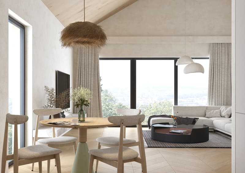 Magnifique Chalet-Villa mitoyen 4,5 pces à Vérossaz (9)
