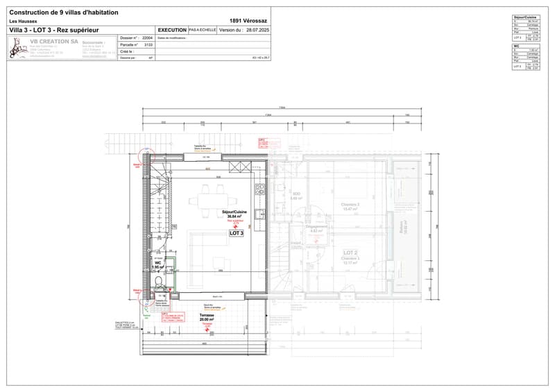 Magnifique Chalet-Villa mitoyen 3,5 pces à Vérossaz (6)