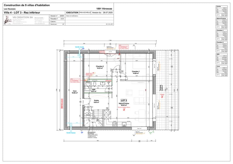 Magnifique appartement 3,5 pièces à Vérossaz (5)