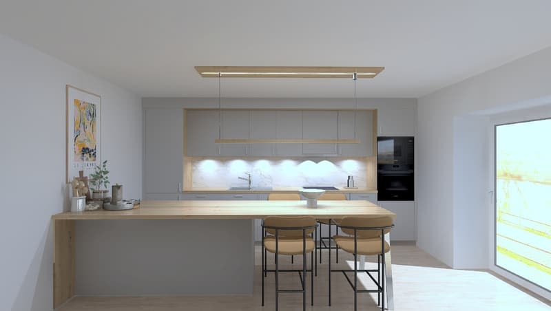 Magnifique appartement 4,5 pièces à Vérossaz (5)