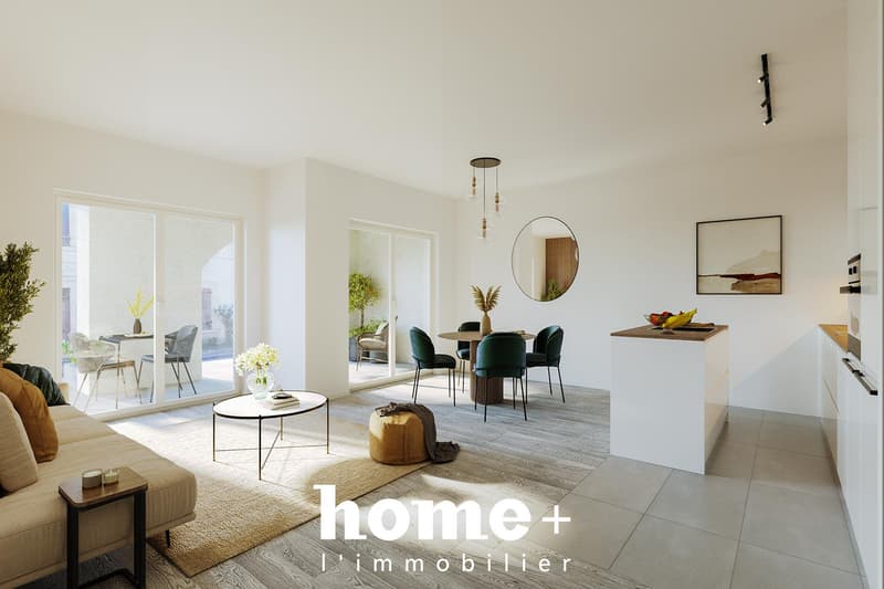 Grand duplex neuf de 4.5 pièces en attique