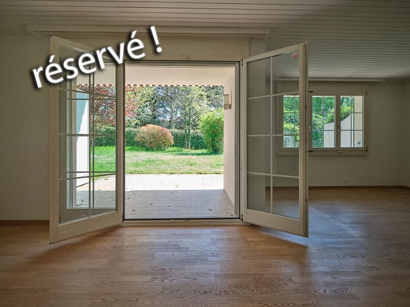 En exclusivité - Maison jumelle avec grand jardin (4)