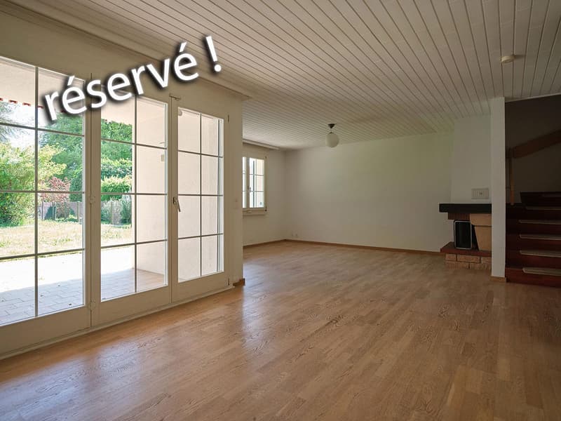En exclusivité - Maison jumelle avec grand jardin (5)