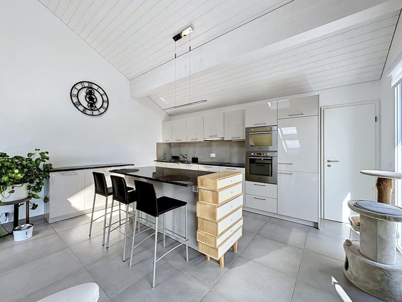 En exclusivité - Appartement lumineux en attique avec vue lac (2)