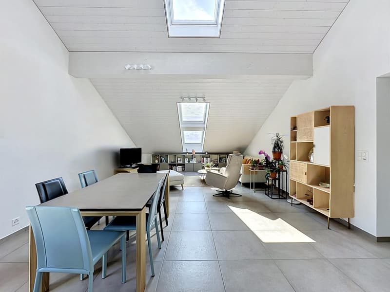 En exclusivité - Appartement lumineux en attique avec vue lac (5)
