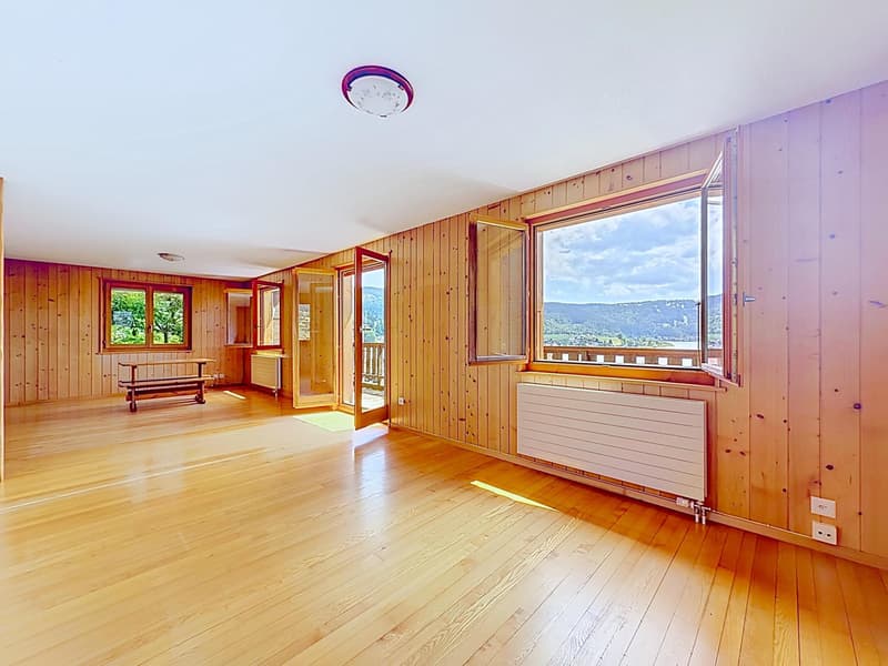 En exclusivité - Chalet individuel avec vue sur le Lac (6)