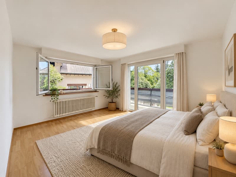 En exclusivité - Appartement de 7 pièces avec jardin (8)