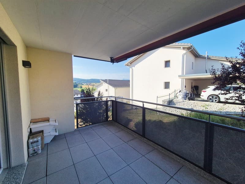 VILLAZ-ST-PIERRE / 2.5 avec balcon et colonne de lavage (2)