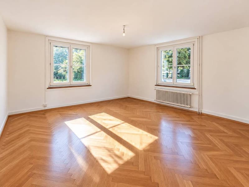 Appartement rénové de 3.5 pièces avec jardin (1)