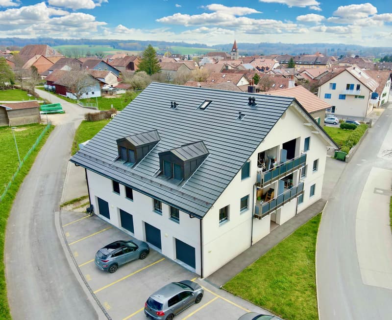 Immeuble résidentiel moderne de 6 logements au coeur du village (1)