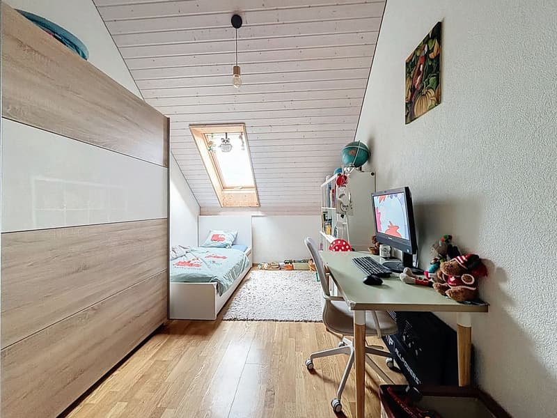 Duplex avec jardin et vue Alpes / Mont-Blanc - Daillens (6)