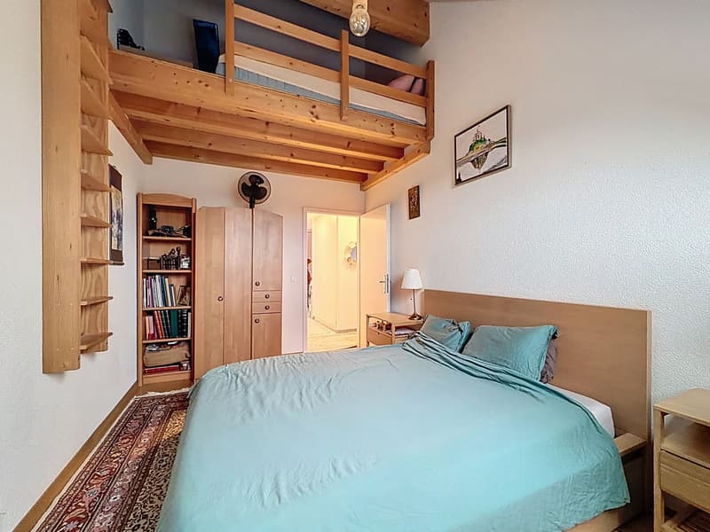 Duplex avec jardin et vue Alpes / Mont-Blanc - Daillens (5)