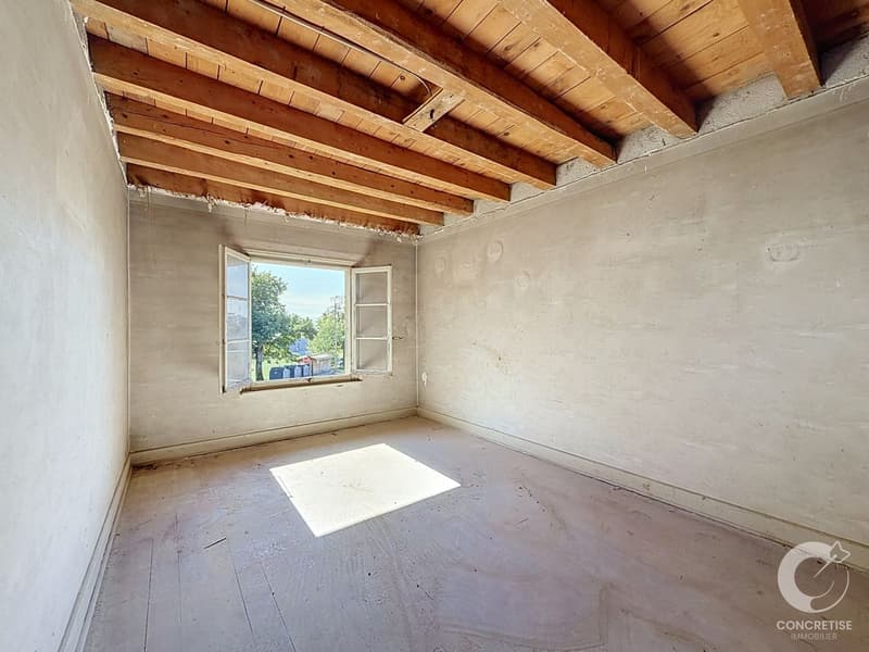 Maison à transformer - une belle opportunité à Gimel (8)