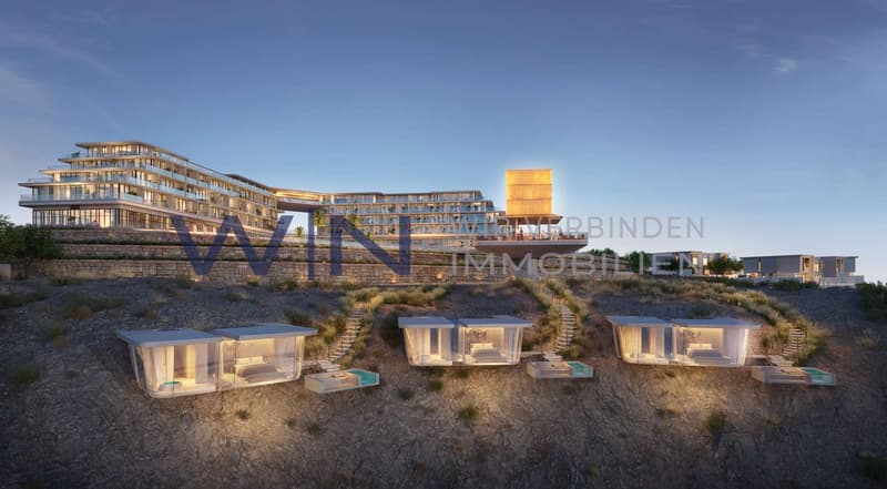 Trump Fassade Meerblick