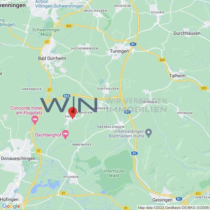 Zentrale Lage, nahe Schweiz und ohne Klumpen-Risiko